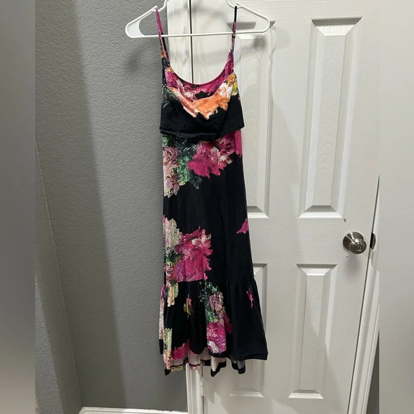Hope For Flowers Anthropologie x Tracy Reese Tie Back Floral Dress Size XS - Picture 3 of 5